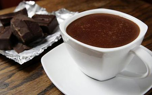 Risultato immagine per cioccolata calda fondente