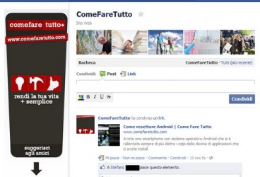 Come modificare Facebook