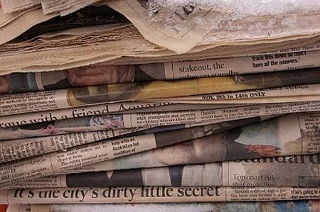 Come riutilizzare i vecchi giornali  