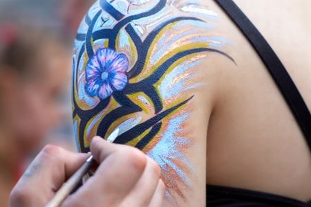 Come rimuovere un body paint  