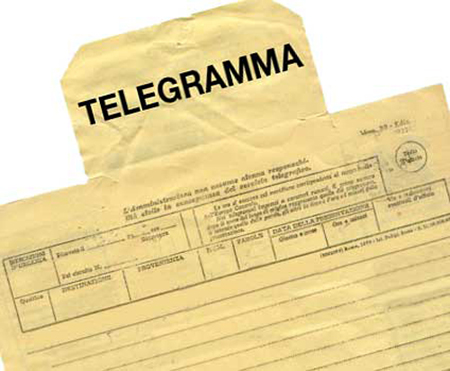 Come spedire un telegramma  