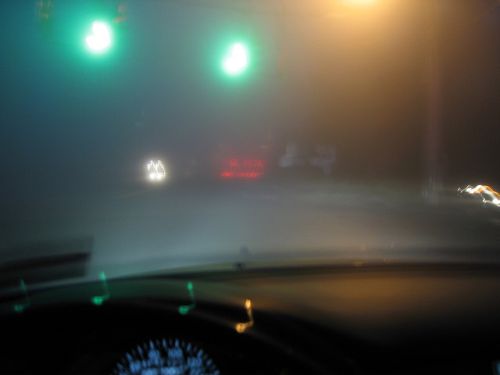 Come guidare nella nebbia 