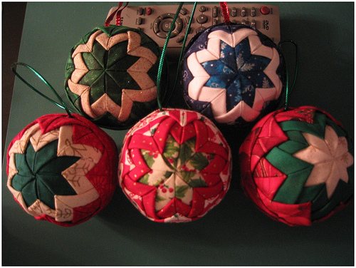 Come Fare Le Palline Di Natale In Stile Patchwork Come