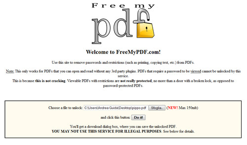 Come rimuovere le password dai PDF  