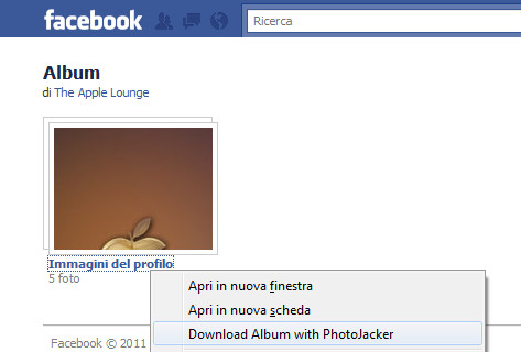 Come scaricare gli album di foto da Facebook  