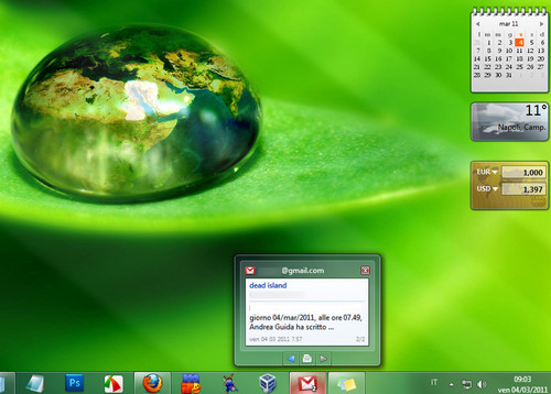 Come ricevere le notifiche di Gmail sulla taskbar di Windows 7  