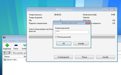 Come creare archivi zip con password  