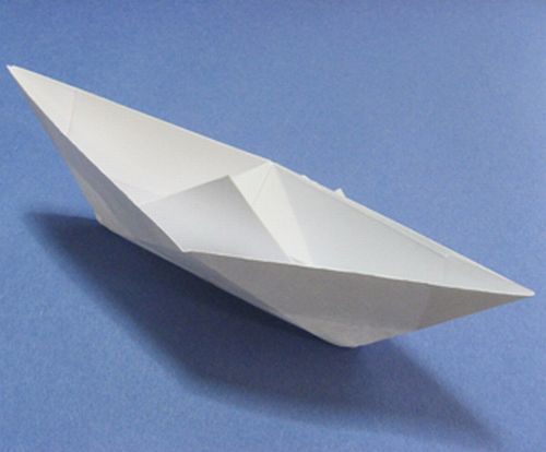 Come fare la barca con l'origami  