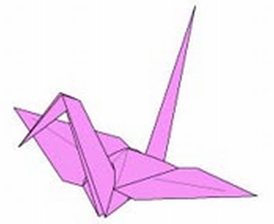Come fare una gru con l'origami  