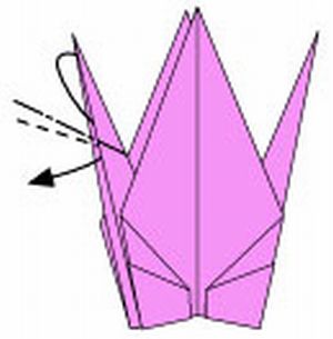 Come fare una gru con l'origami  
