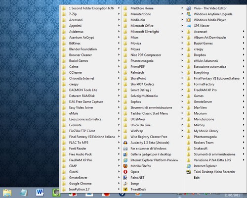 Come ripristinare il vecchio menu Start in Windows 7  