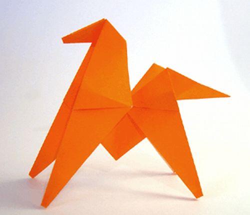 Come fare un cavallo con l'origami  