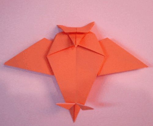 Come fare un gufo con l'origami  