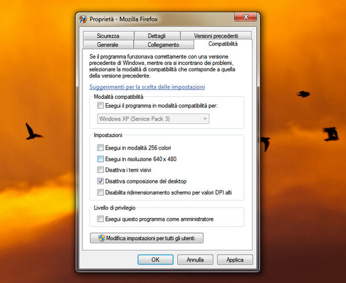 Come disattivare Aero per singoli programmi su Windows 7 e Vista  
