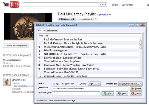 Come scaricare le playlist di YouTube  