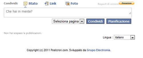 Come programmare i post su Facebook  