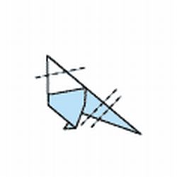 Come fare un uccello con l'origami (secondo tipo)  