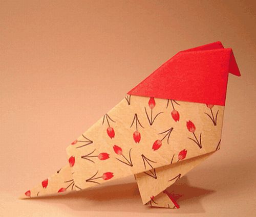 Come fare un uccello con l'origami (secondo tipo)  