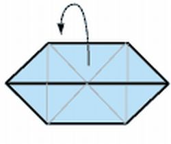 Come fare la farfalla origami  