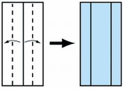 Come fare una scatola rettangolare con l'origami  