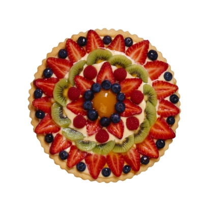 Come decorare una torta con la frutta  
