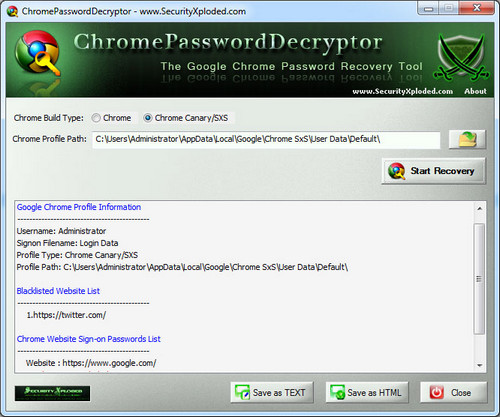 Come recuperare le password memorizzate nei browser  