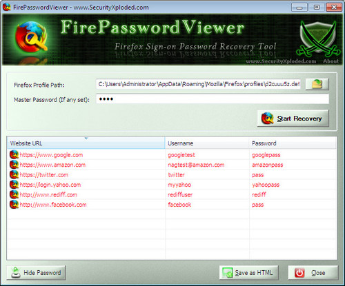 Come recuperare le password memorizzate nei browser 