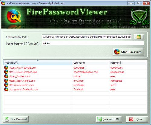 Come recuperare le password memorizzate nei browser  