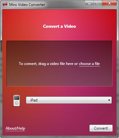 Come convertire video per iPad 