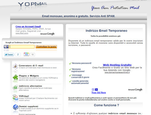 Email anonima, i migliori servizi per averne una  