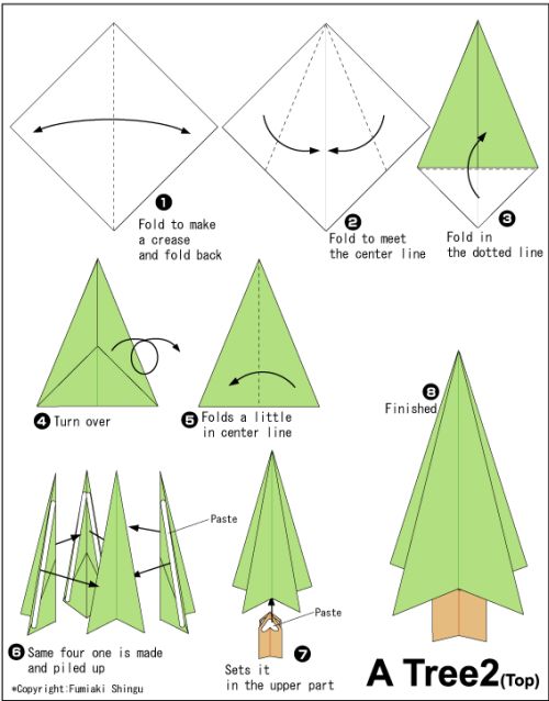 Albero Di Natale Origami.Come Fare Un Albero Di Natale Con L Origami Come Fare Tutto