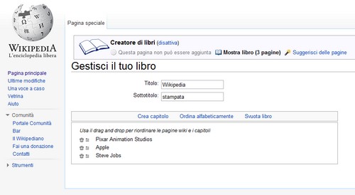 Come stampare Wikipedia  