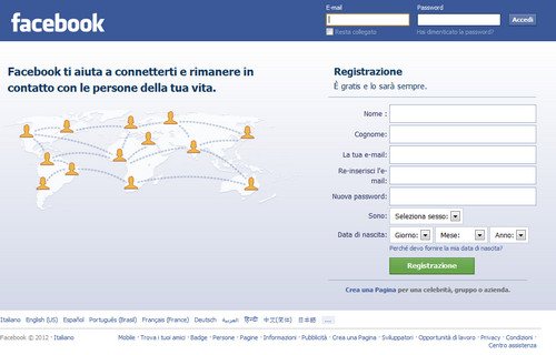 Come iscriversi a Facebook  