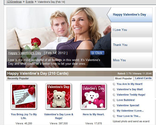 Come scaricare cartoline virtuali per San Valentino 