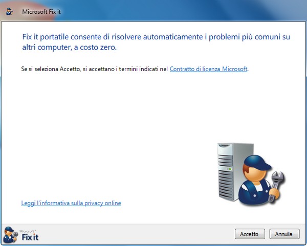 Come riparare errori PC  