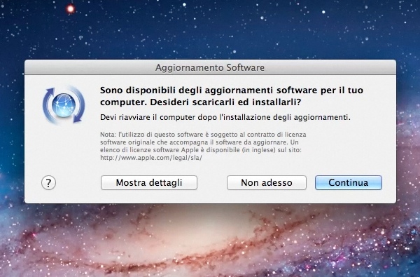 Come aggiornare Mac  