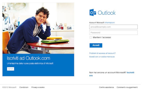 Come creare un indirizzo Outlook.com  