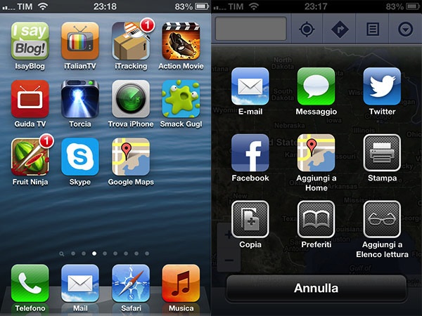 Come aggiungere Google Maps ad iOS 6  