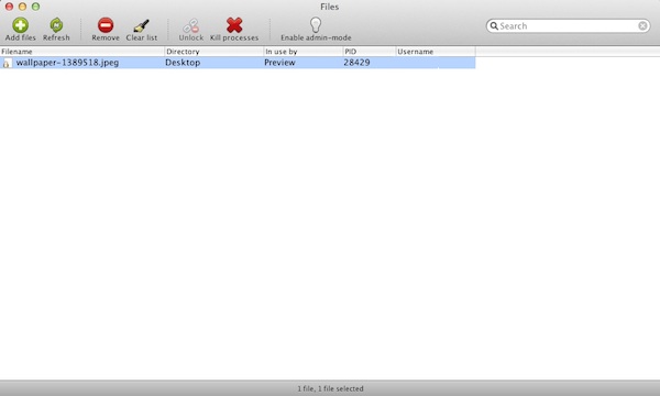 Come sbloccare file su Mac 