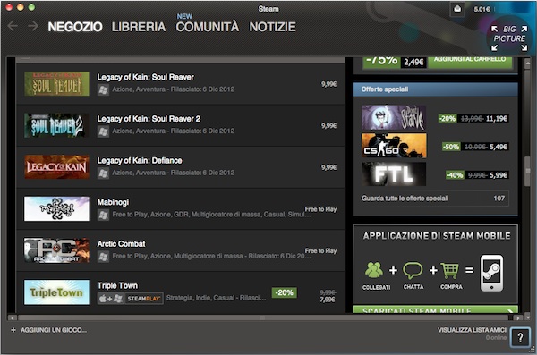 Come funziona Steam  