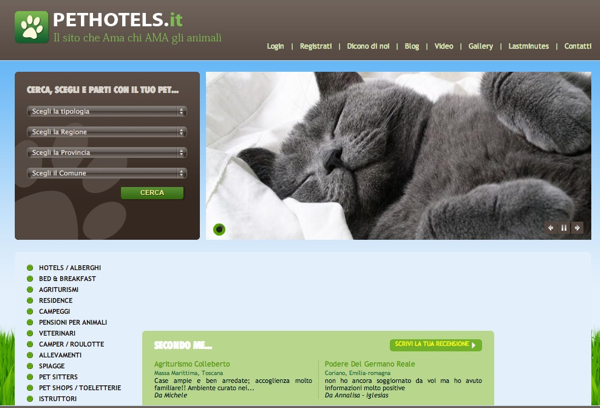 Come trovare Hotel per cani e gatti  