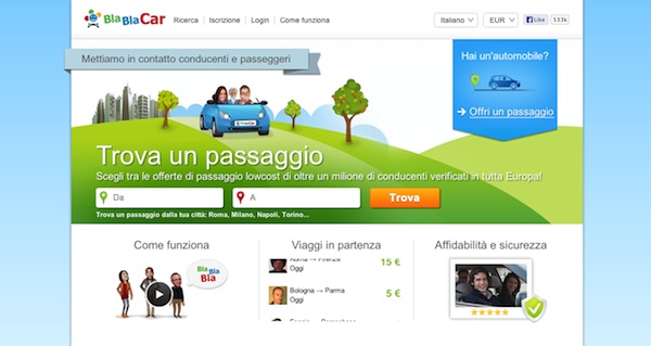 Come offrire passaggi in auto con il ride sharing  