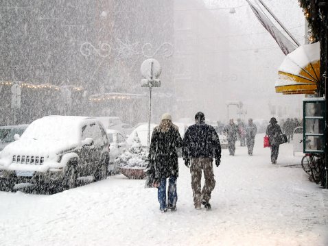 Come vestirsi quando nevica in città  