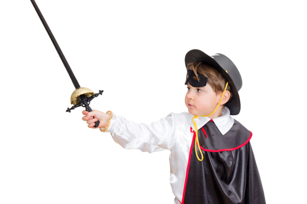 Come fare un costume da Zorro per bambini  