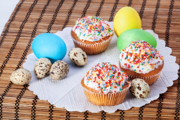 Come fare i muffin di Pasqua 