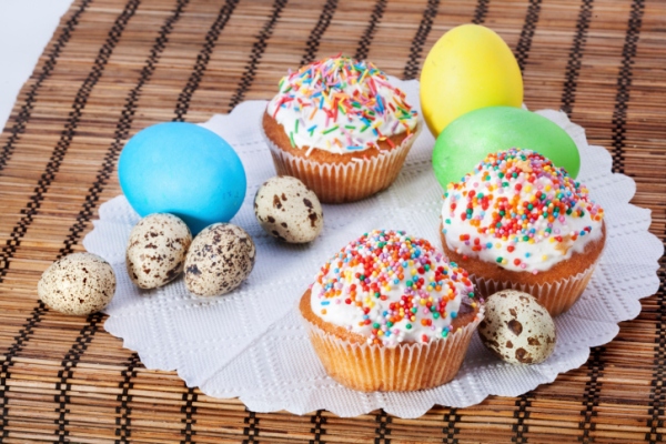 Come fare i muffin di Pasqua  