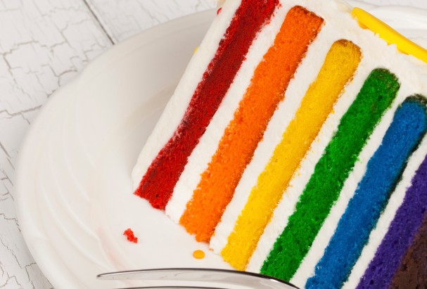 Come fare la rainbow cake  