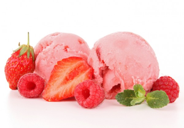 Gelato alle fragole fatto in casa  