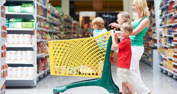 Come fare la spesa al supermercato con i bambini  