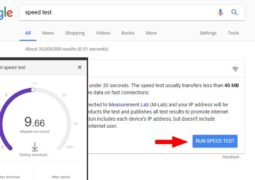 Come fare lo speedtest con Google 
